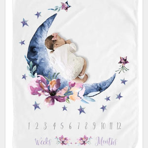 Moon Milestone Blanket