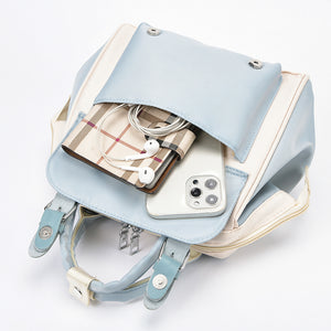 Mini Light Blue Sport Diaper Bag